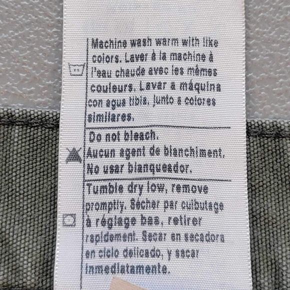 Carhartt Pants Green Heavy Canvas Size 40X30 Relaxed Work Straight Leg Cotton - Picture 8 of 9